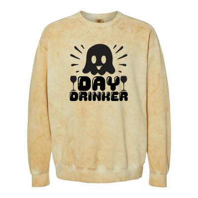 Day Drinker Colorblast Crewneck Sweatshirt