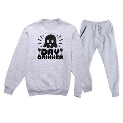 Day Drinker Premium Crewneck Sweatsuit Set