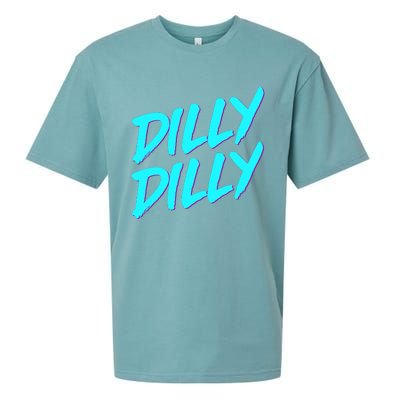 Dilly Dilly Drinking Beer Funny Beer Meme Quote Sueded Cloud Jersey T-Shirt