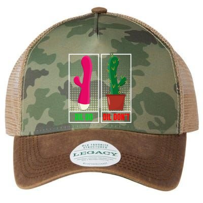 Dil Do Dil DonT Funny Inappropriate Legacy Tie Dye Trucker Hat