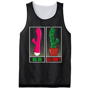 Dil Do Dil DonT Funny Inappropriate Mesh Reversible Basketball Jersey Tank