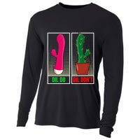 Dil Do Dil DonT Funny Inappropriate Cooling Performance Long Sleeve Crew