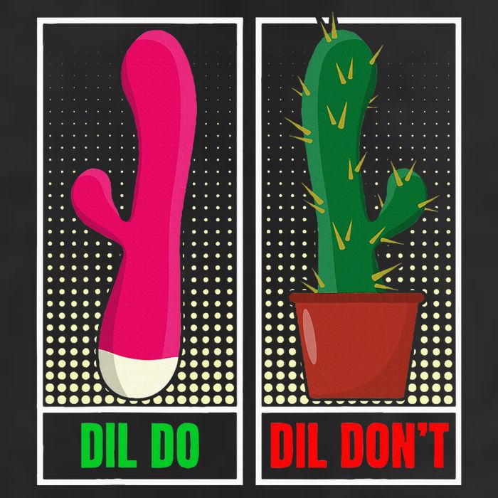 Dil Do Dil DonT Funny Inappropriate 25L Jumbo Tote
