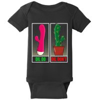 Dil Do Dil DonT Funny Inappropriate Baby Bodysuit