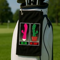 Dil Do Dil DonT Funny Inappropriate Golf Towel