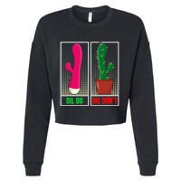 Dil Do Dil DonT Funny Inappropriate Cropped Pullover Crew