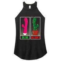 Dil Do Dil DonT Funny Inappropriate Women's Perfect Tri Rocker Tank