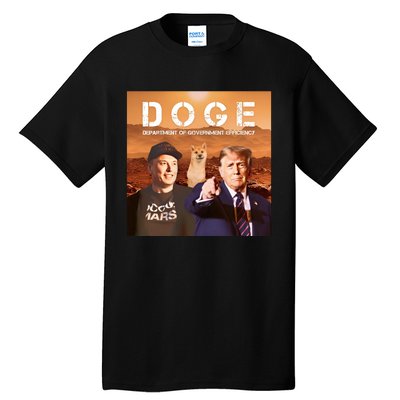 D.O.G.E Doge Department Of Government Efficiency Tall T-Shirt