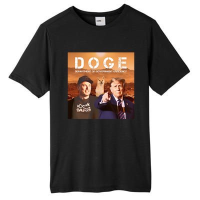 D.O.G.E Doge Department Of Government Efficiency Tall Fusion ChromaSoft Performance T-Shirt