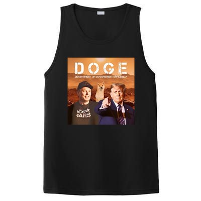 D.O.G.E Doge Department Of Government Efficiency PosiCharge Competitor Tank