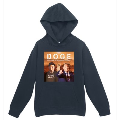 D.O.G.E Doge Department Of Government Efficiency Urban Pullover Hoodie