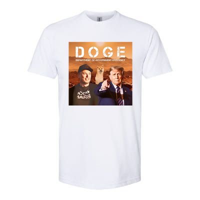 D.O.G.E Doge Department Of Government Efficiency Softstyle CVC T-Shirt