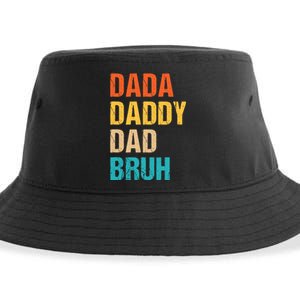 Dada Daddy Dad Bruh Sustainable Bucket Hat