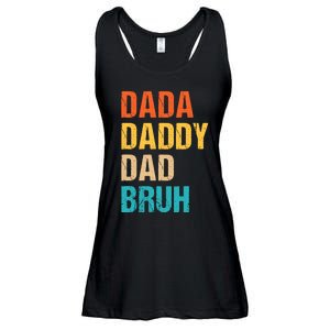 Dada Daddy Dad Bruh Ladies Essential Flowy Tank