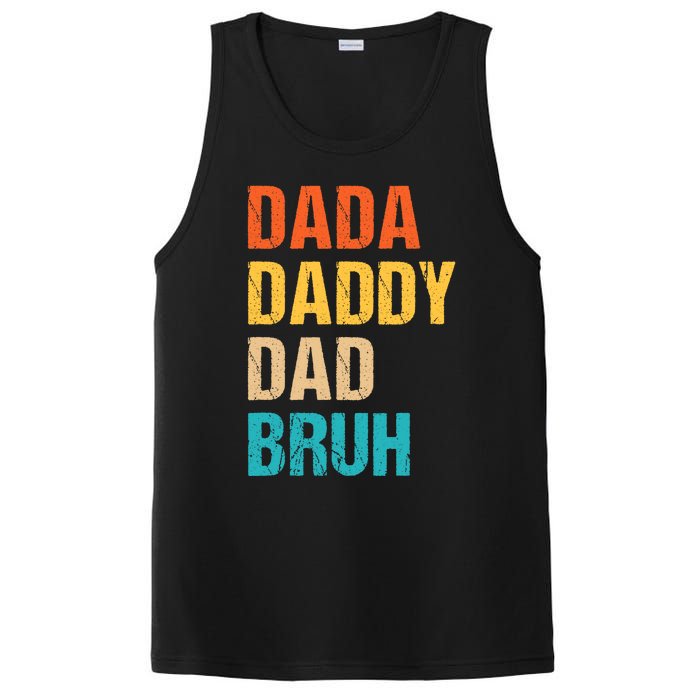 Dada Daddy Dad Bruh PosiCharge Competitor Tank