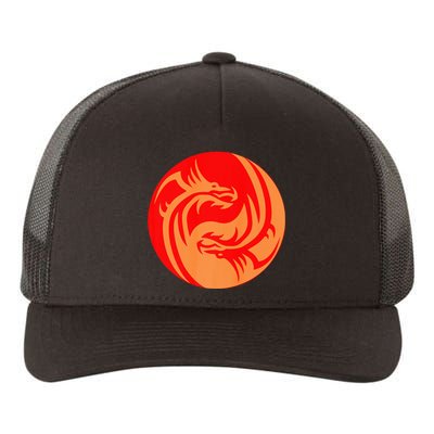 Dueling Dragons Yupoong Adult 5-Panel Trucker Hat