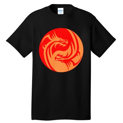 Dueling Dragons Tall T-Shirt