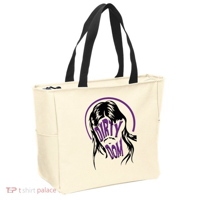 Dominikmysterio Dirty Dom Mullet Zip Tote Bag