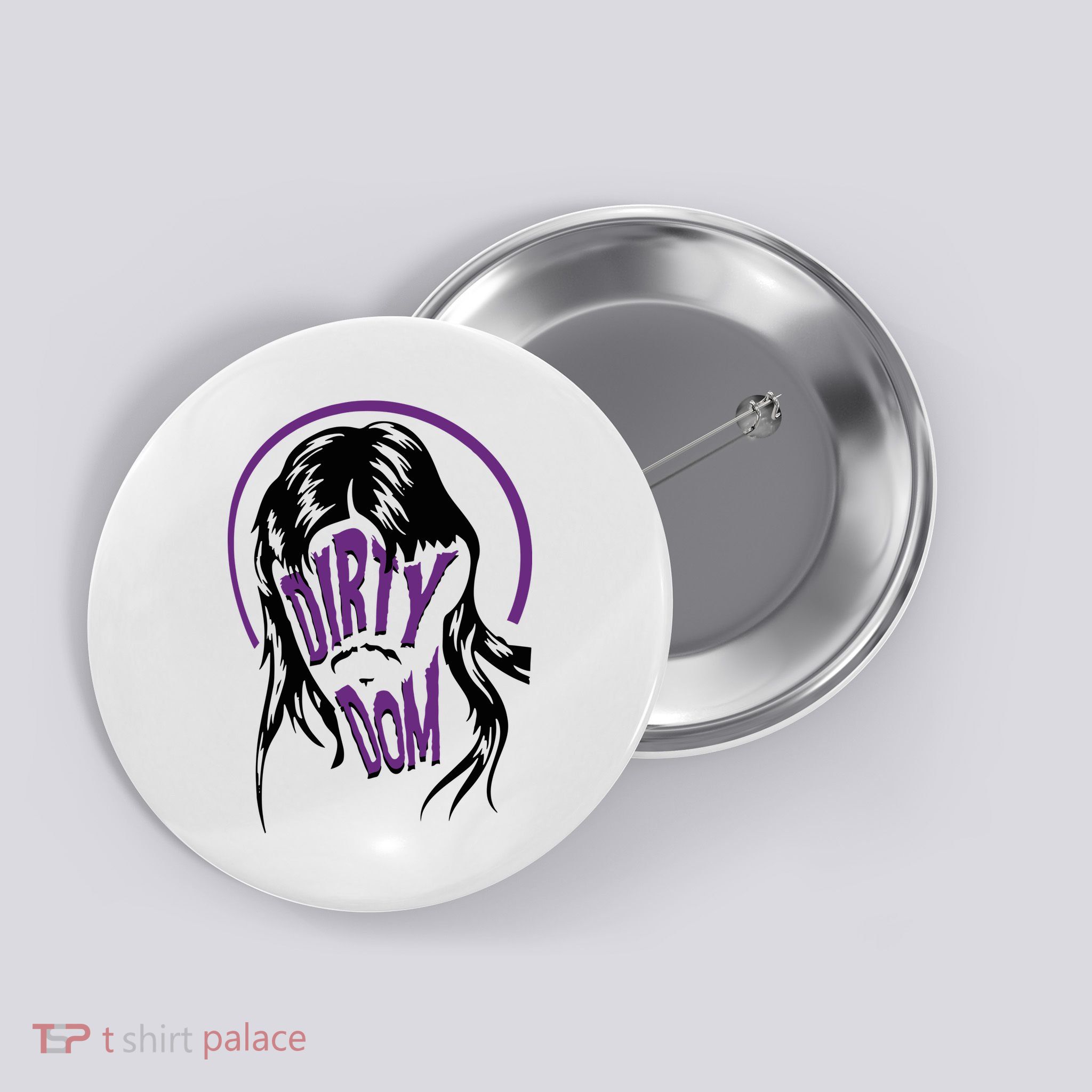Dominikmysterio Dirty Dom Mullet Button