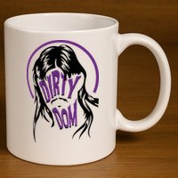 Dominikmysterio Dirty Dom Mullet 11oz C Handle Ceramic Mug