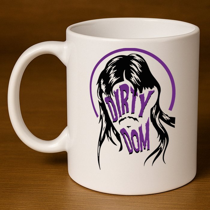 Dominikmysterio Dirty Dom Mullet 11oz C Handle Ceramic Mug