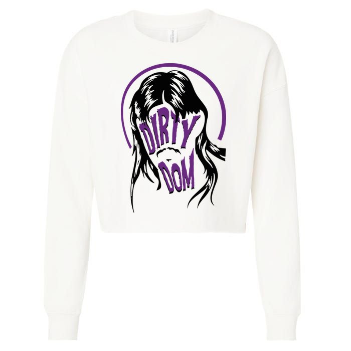 Dominikmysterio Dirty Dom Mullet Cropped Pullover Crew