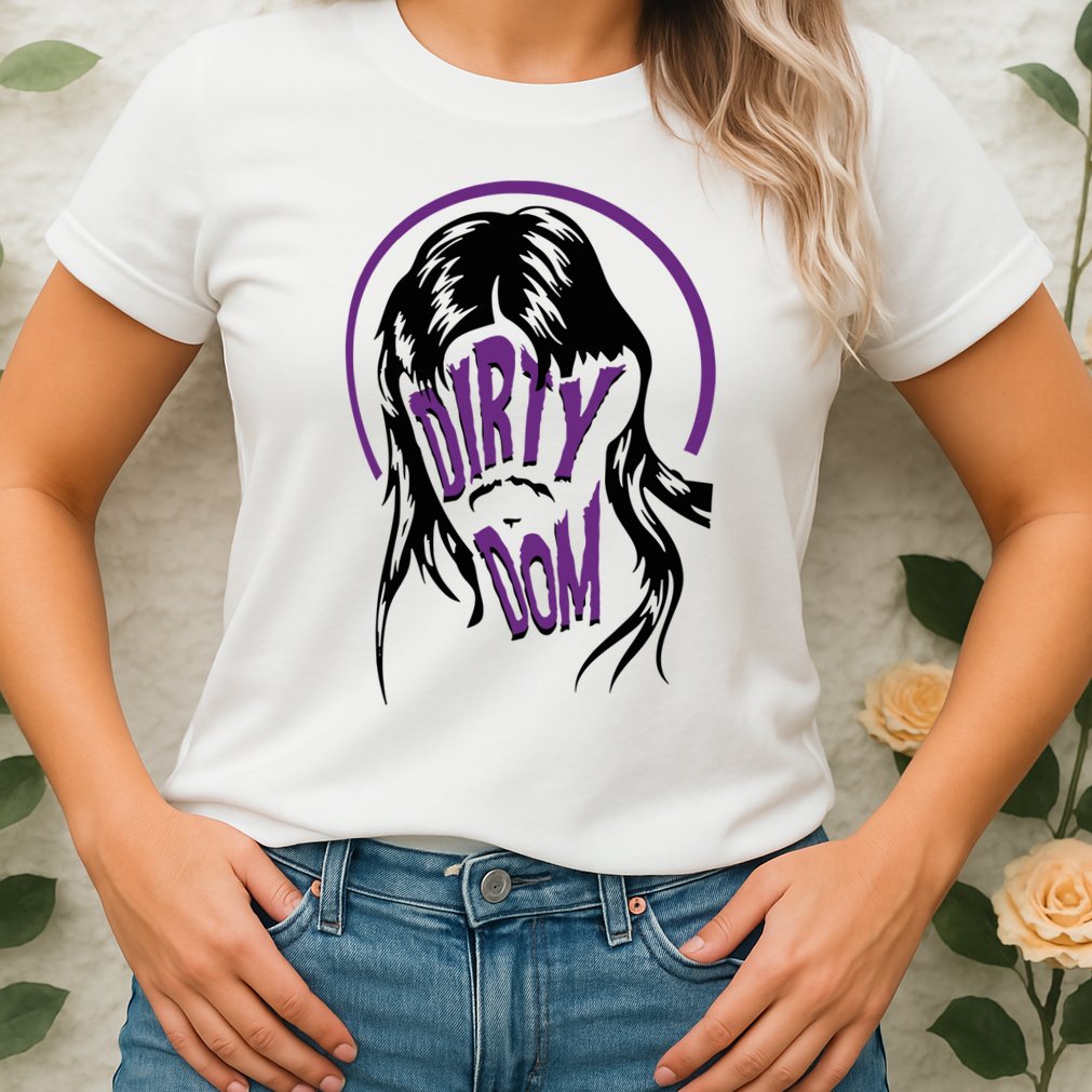 Dominikmysterio Dirty Dom Mullet Womens T-Shirt