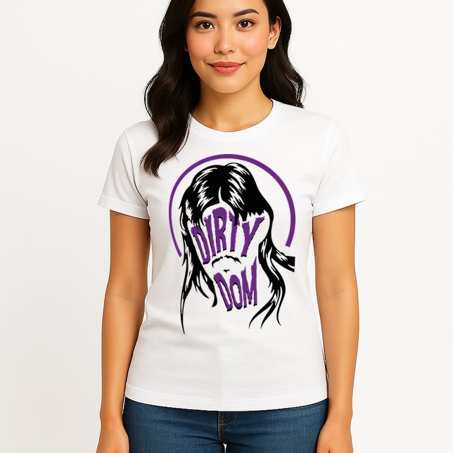 Dominikmysterio Dirty Dom Mullet Womens T-Shirt