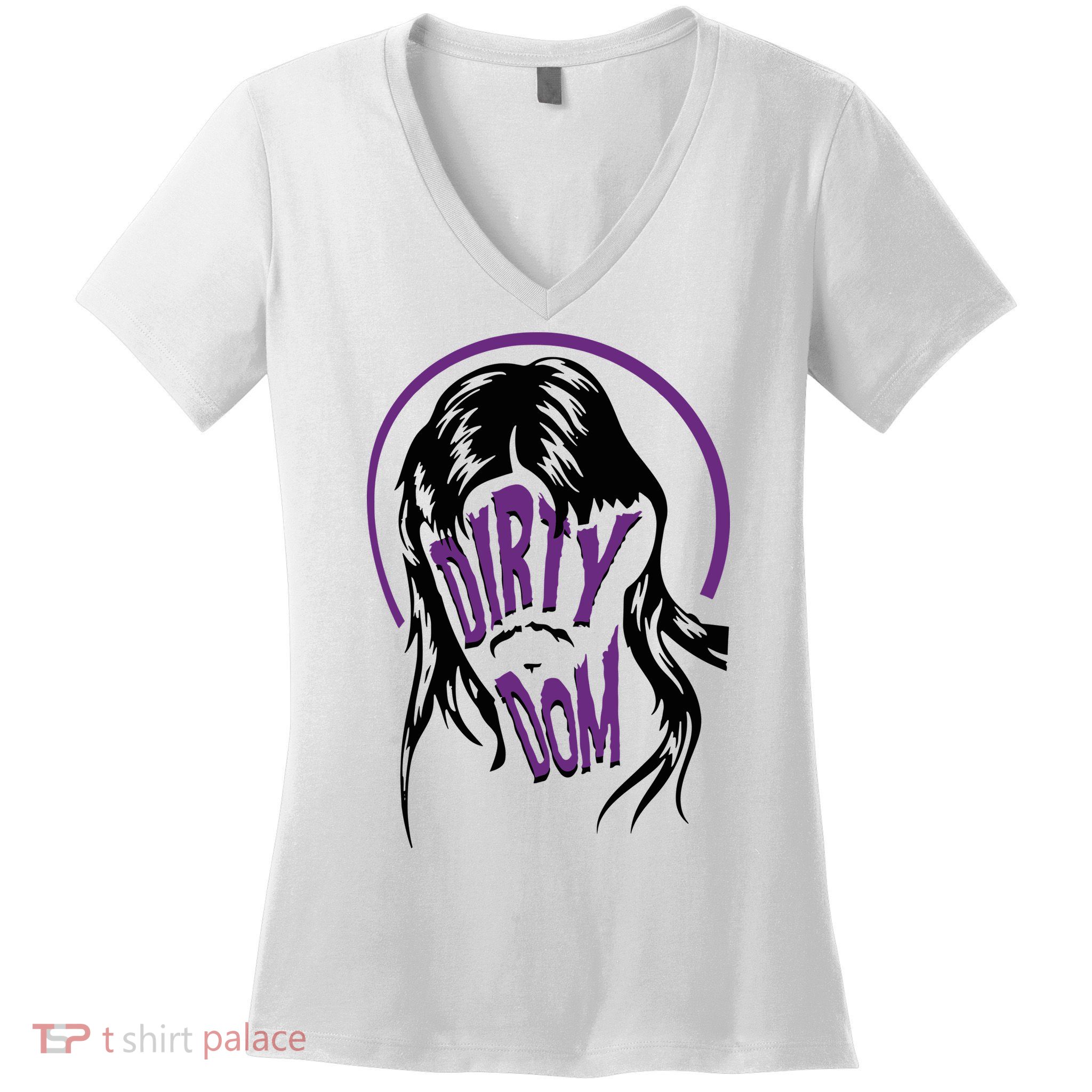 Dominikmysterio Dirty Dom Mullet Women's V-Neck T-Shirt