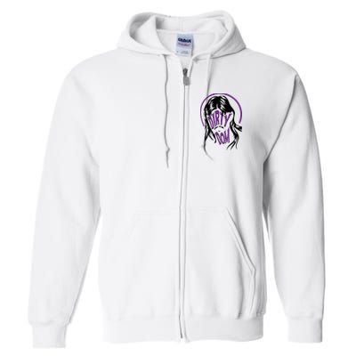 Dominikmysterio Dirty Dom Mullet Full Zip Hoodie