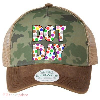 Dotty Dot Day Legacy Tie Dye Trucker Hat