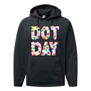 Dotty Dot Day Performance Fleece Hoodie