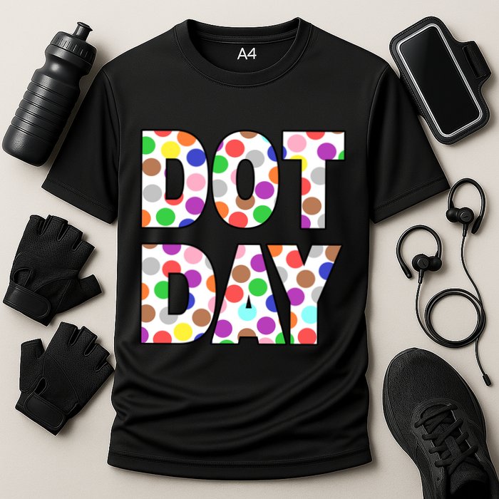 Dotty Dot Day Cooling Performance Crew T-Shirt