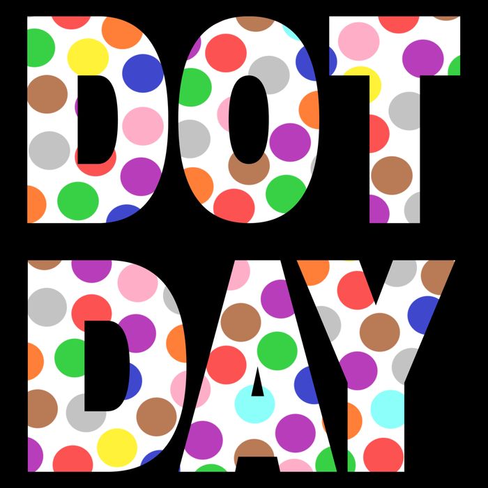 Dotty Dot Day Cooling Performance Crew T-Shirt