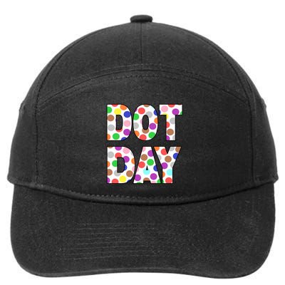 Dotty Dot Day 7-Panel Snapback Hat
