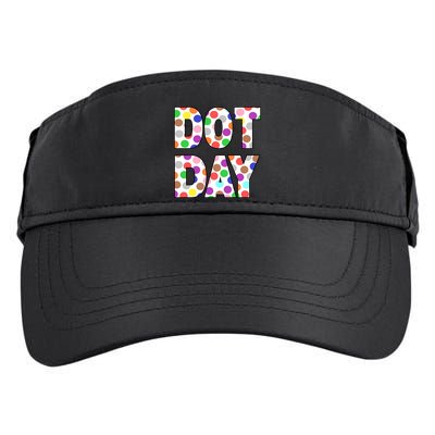 Dotty Dot Day Adult Drive Performance Visor