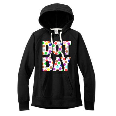 Dotty Dot Day Women's Fleece Hoodie