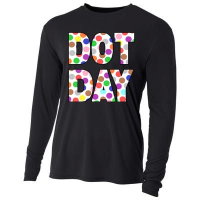 Dotty Dot Day Cooling Performance Long Sleeve Crew