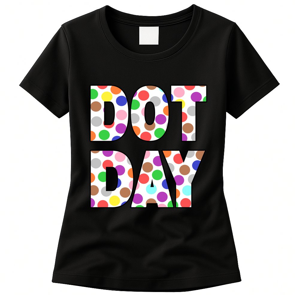 Dotty Dot Day Womens T-Shirt