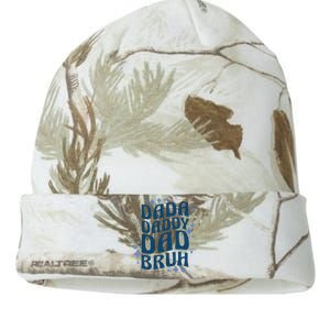 Dada Daddy Dad Bruh Fathers Day Groovy Funny Father Gifts Kati Licensed 12" Camo Beanie