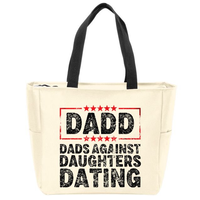 d.a.d.d. dadd dads against daughters dating Zip Tote Bag