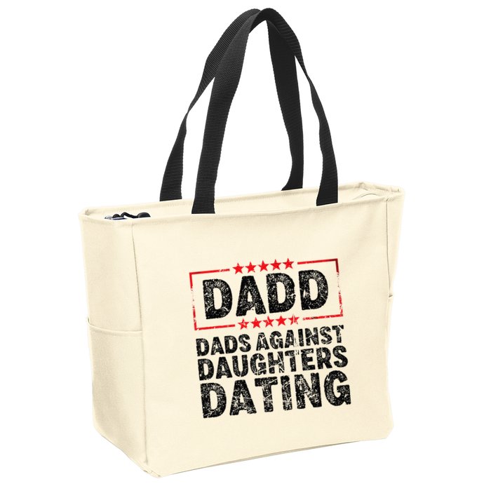 d.a.d.d. dadd dads against daughters dating Zip Tote Bag