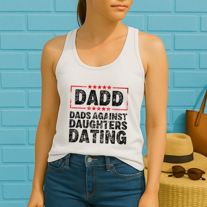 d.a.d.d. dadd dads against daughters dating Womens Tank Top