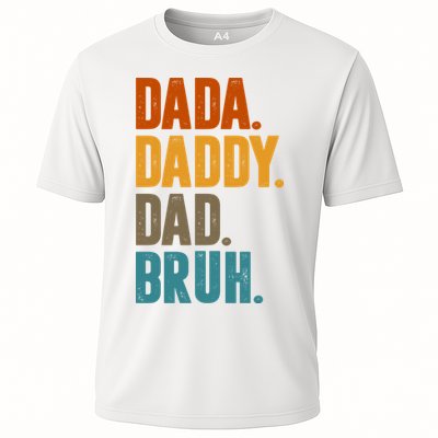 Dada Daddy Dad Bruh Vintage Performance Shirt