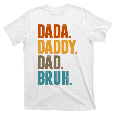 Dada Daddy Dad Bruh Vintage T-Shirt