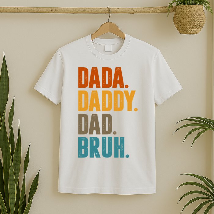 Dada Daddy Dad Bruh Vintage T-Shirt