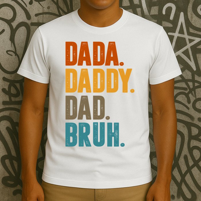 Dada Daddy Dad Bruh Vintage T-Shirt