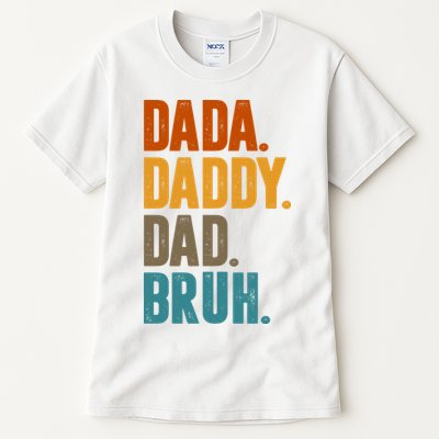 Dada Daddy Dad Bruh Vintage Tall T-Shirt