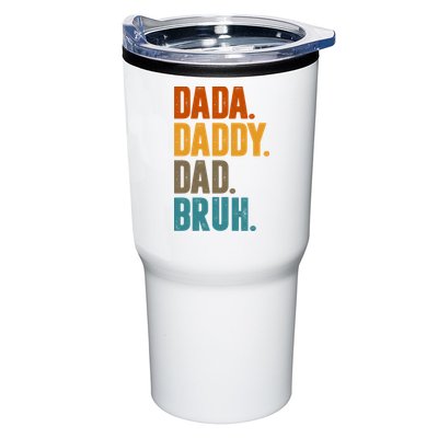 Dada Daddy Dad Bruh Vintage Tumbler