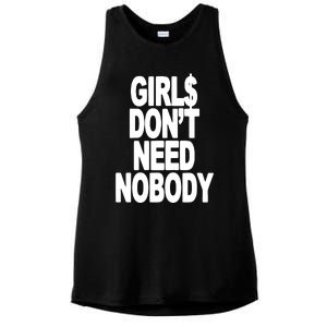 Dom Dolla Don’T Need Nobody Ladies PosiCharge Tri-Blend Wicking Tank